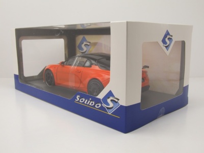 Alpine A110 Radicale 2024 orange Modellauto 1:18 Solido