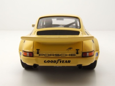 Porsche 911 #1 IROC 1974 gelb Fittipaldi Modellauto 1:18 Solido