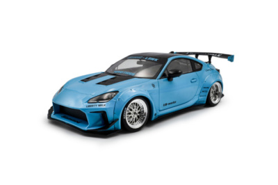 Toyota GR86 LBWK Bodykit 2024 blau Modellauto 1:18 Solido