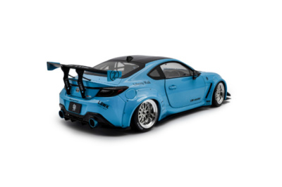 Toyota GR86 LBWK Bodykit 2024 blau Modellauto 1:18 Solido