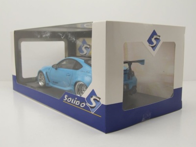 Toyota GR86 LBWK Bodykit 2024 blau Modellauto 1:18 Solido