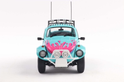 VW Käfer Baja Vice City Tribute 1976 hellblau Modellauto 1:18 Solido