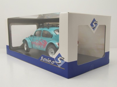 VW Käfer Baja Vice City Tribute 1976 hellblau Modellauto 1:18 Solido