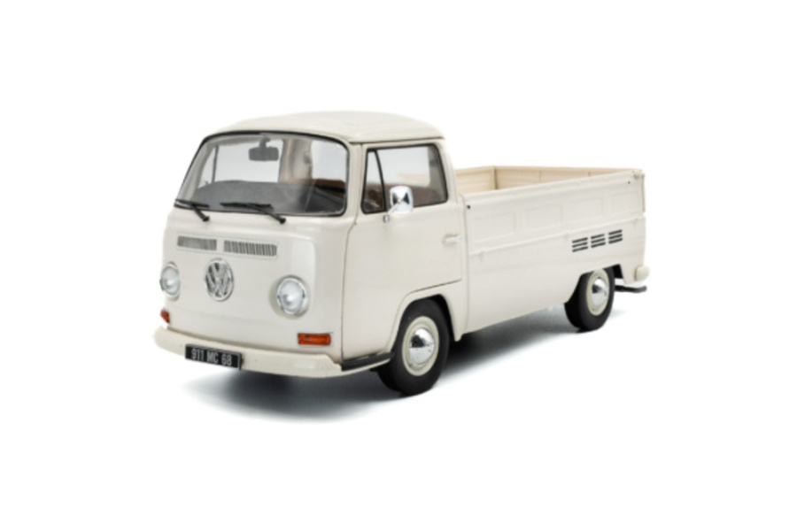 VW T2 Pritsche 1968 weiß Modellauto 1:18 Solido