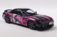 Mazda RX7 FD3RS Solido Works Itasha Club 1999 schwarz pink Modellauto 1:18 Solido