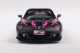 Mazda RX7 FD3RS Solido Works Itasha Club 1999 schwarz pink Modellauto 1:18 Solido