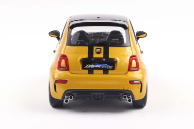 Fiat F595 Abarth Solido Works 2024 gelb Modellauto 1:18 Solido