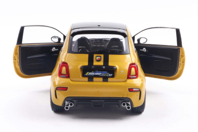 Fiat F595 Abarth Solido Works 2024 gelb Modellauto 1:18 Solido