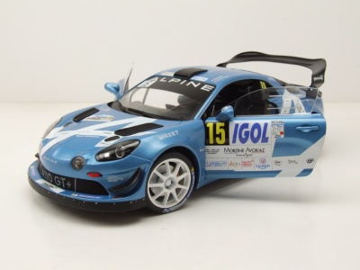 Alpine A110 RGT+ #15 Rallye Mont Blanc 2024 Astier Giraudet Modellauto 1:18 Solido