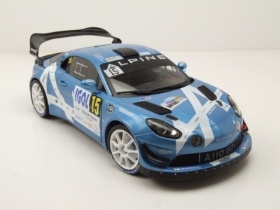 Alpine A110 RGT+ #15 Rallye Mont Blanc 2024 Astier Giraudet Modellauto 1:18 Solido