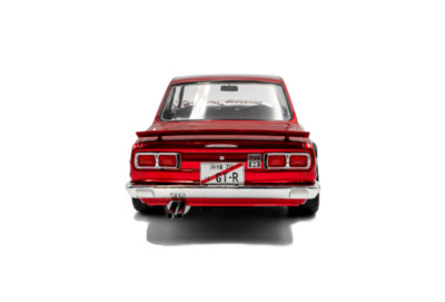 Nissan Skyline C10 Hakosuka Solido Works 1970 rot metallic Modellauto 1:18 Solido