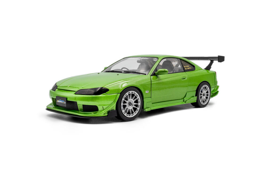 Nissan Silvia S15 Spec-R Aero Solido Works 1999 grün Modellauto 1:18 Solido