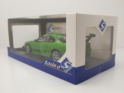 Nissan Silvia S15 Spec-R Aero Solido Works 1999 grün Modellauto 1:18 Solido