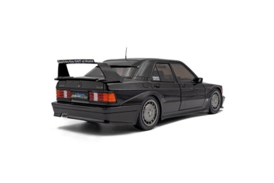 Mercedes 190 W201 Evo 2 1990 schwarz Modellauto 1:18 Solido