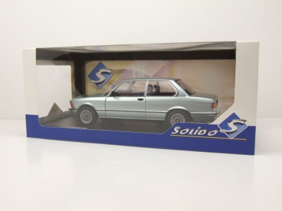 BMW 323I E21 1980 hellblau metallic Modellauto 1:18 Solido