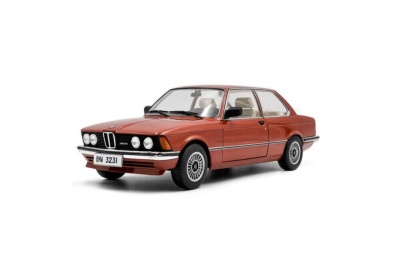 BMW 323I E21 rot metallic Modellauto 1:18 Solido