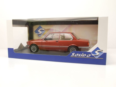 BMW 323I E21 rot metallic Modellauto 1:18 Solido