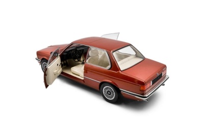 BMW 323I E21 rot metallic Modellauto 1:18 Solido