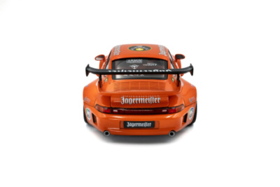 Porsche 911 (993) RWB RAUH-Welt Bodykit #7 Jägermeister 2020 orange Modellauto 1:18 Solido
