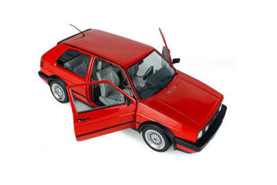VW Golf 2 GTI 1989 rot Modellauto 1:18 Solido