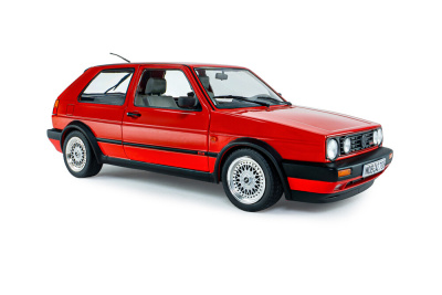VW Golf 2 GTI 1989 rot Modellauto 1:18 Solido