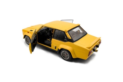 Fiat 131 Abarth 1980 gelb Modellauto 1:18 Solido
