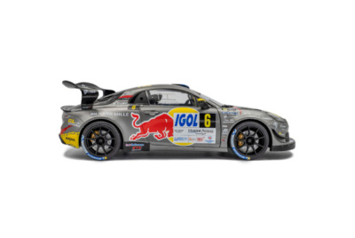 Alpine A110 RGT+ #6 Rallye Mont Blanc 2024 grau Loeb Godey Modellauto 1:18 Solido