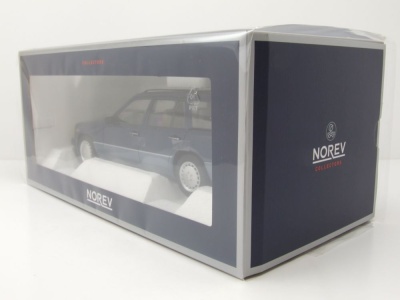 Mercedes 300 TD S124 T-Modell Kombi 1990 nautical blau metallic Modellauto 1:18 Norev