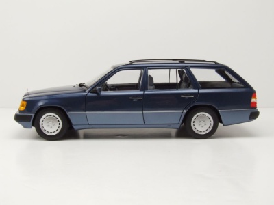 Mercedes 300 TD S124 T-Modell Kombi 1990 nautical blau metallic Modellauto 1:18 Norev