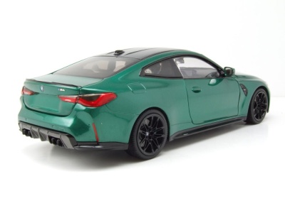 BMW M4 2024 grün metallic Modellauto 1:18 Minichamps
