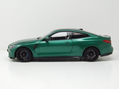 BMW M4 2024 grün metallic Modellauto 1:18 Minichamps