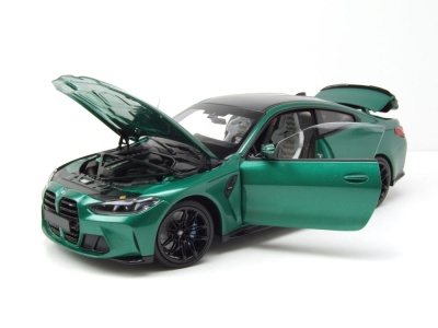 BMW M4 2024 grün metallic Modellauto 1:18 Minichamps