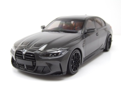 BMW M3 2024 grau metallic Modellauto 1:18 Minichamps