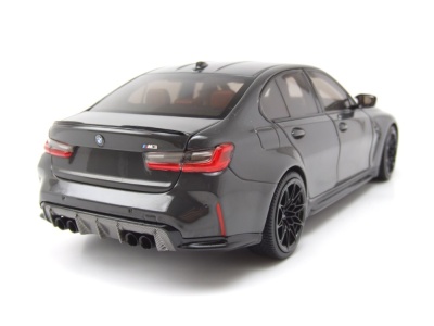 BMW M3 2024 grau metallic Modellauto 1:18 Minichamps