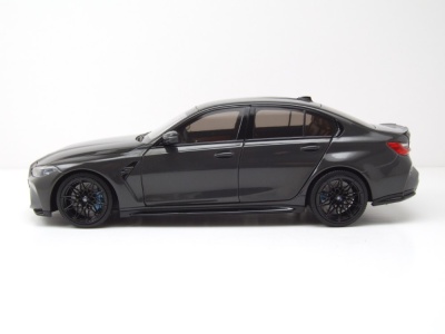 BMW M3 2024 grau metallic Modellauto 1:18 Minichamps