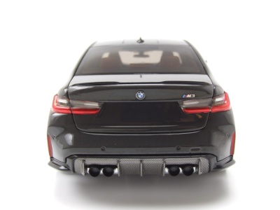 BMW M3 2024 grau metallic Modellauto 1:18 Minichamps