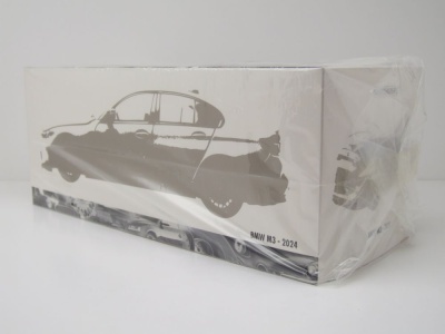 BMW M3 2024 gelb Modellauto 1:18 Minichamps