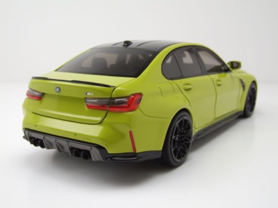 BMW M3 2024 gelb Modellauto 1:18 Minichamps