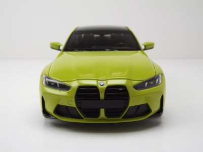 BMW M3 2024 gelb Modellauto 1:18 Minichamps