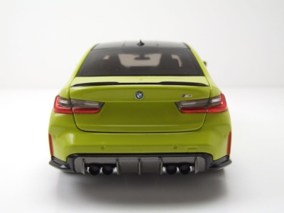 BMW M3 2024 gelb Modellauto 1:18 Minichamps