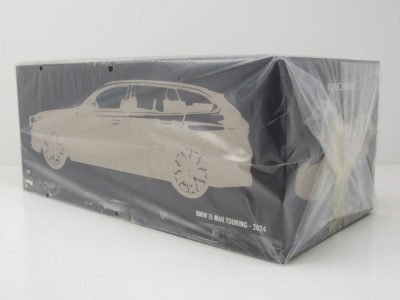 BMW i5 M60 Touring Kombi 2024 weiß metallic Modellauto 1:18 Minichamps