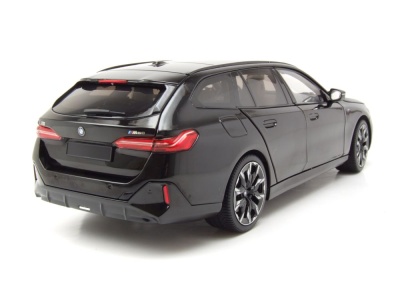 BMW i5 M60 Touring Kombi 2024 schwarz metallic Modellauto...
