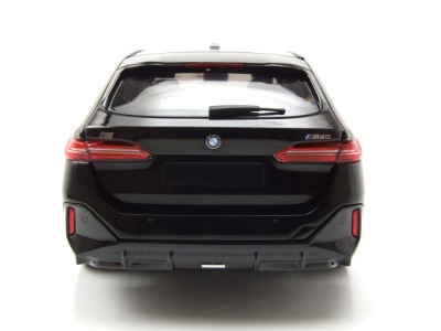 BMW i5 M60 Touring Kombi 2024 schwarz metallic Modellauto 1:18 Minichamps
