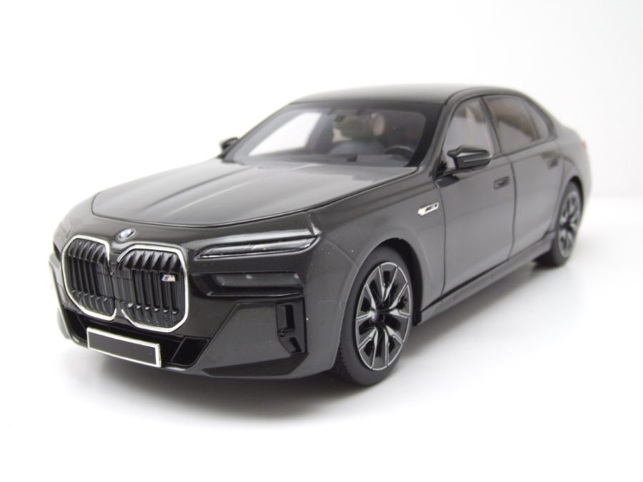 BMW i7 M70 (G70) 2024 grau metallic Modellauto 1:18 Minichamps
