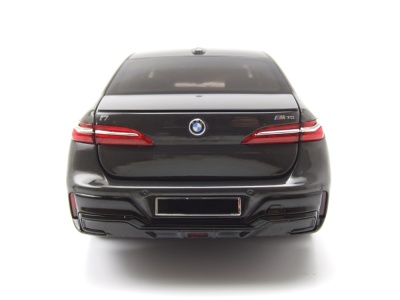BMW i7 M70 (G70) 2024 grau metallic Modellauto 1:18 Minichamps