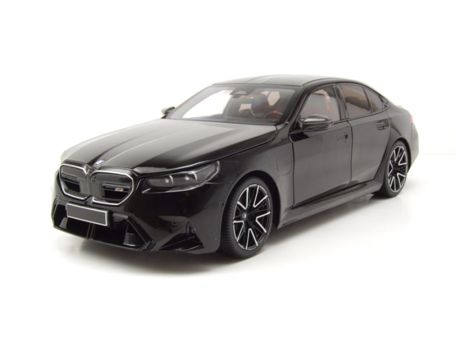 BMW M5 2024 schwarz metallic Modellauto 1:18 Minichamps