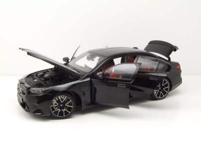 BMW M5 2024 schwarz metallic Modellauto 1:18 Minichamps
