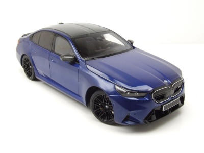 BMW M5 2024 blau metallic Modellauto 1:18 Minichamps