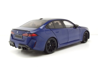 BMW M5 2024 blau metallic Modellauto 1:18 Minichamps
