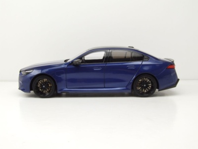 BMW M5 2024 blau metallic Modellauto 1:18 Minichamps